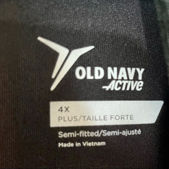 Old Navy Athletic Pullover Women’s 4X Plus, NWOT Black and Gray - Picture 3 of 5